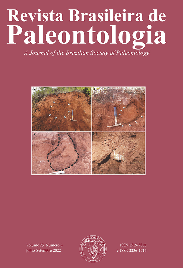 					View Vol. 25 No. 3 (2022): Revista Brasileira de Paleontologia 
				