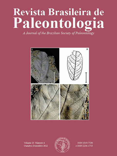 					View Vol. 25 No. 4 (2022): Revista Brasileira de Paleontologia 
				