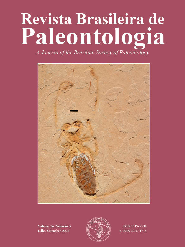 					View Vol. 26 No. 3 (2023): Revista Brasileira de Paleontologia 
				