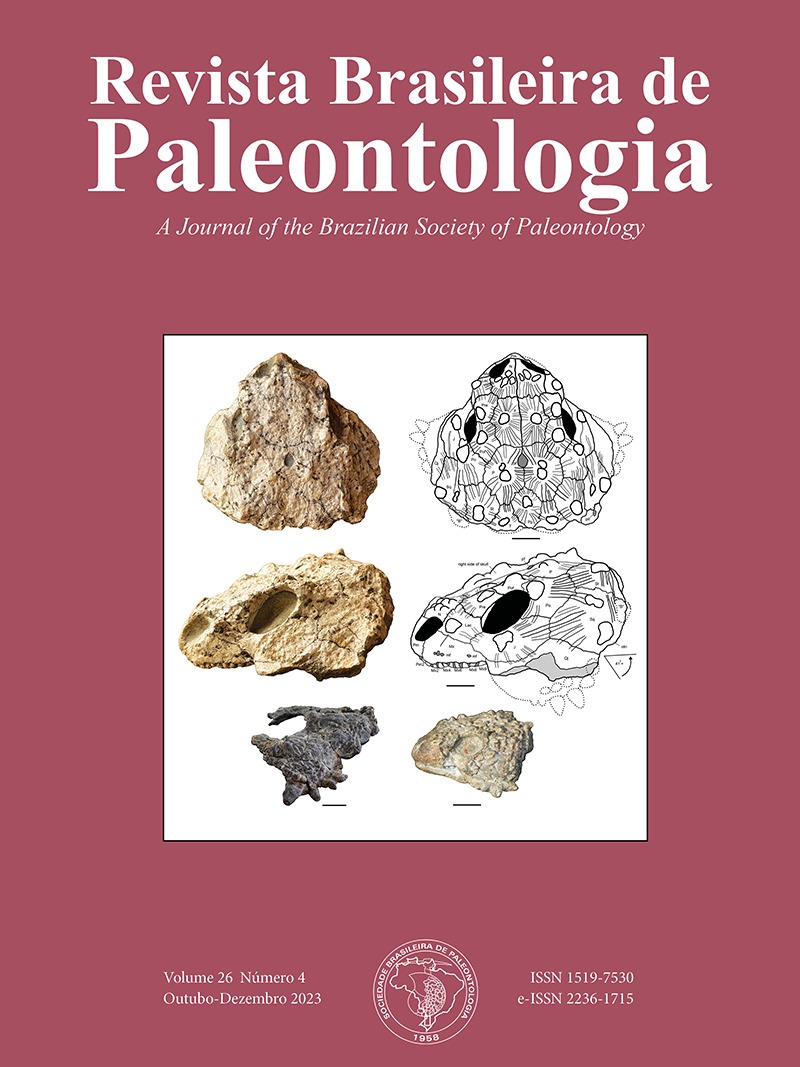 					View Vol. 26 No. 4 (2023): Revista Brasileira de Paleontologia 
				