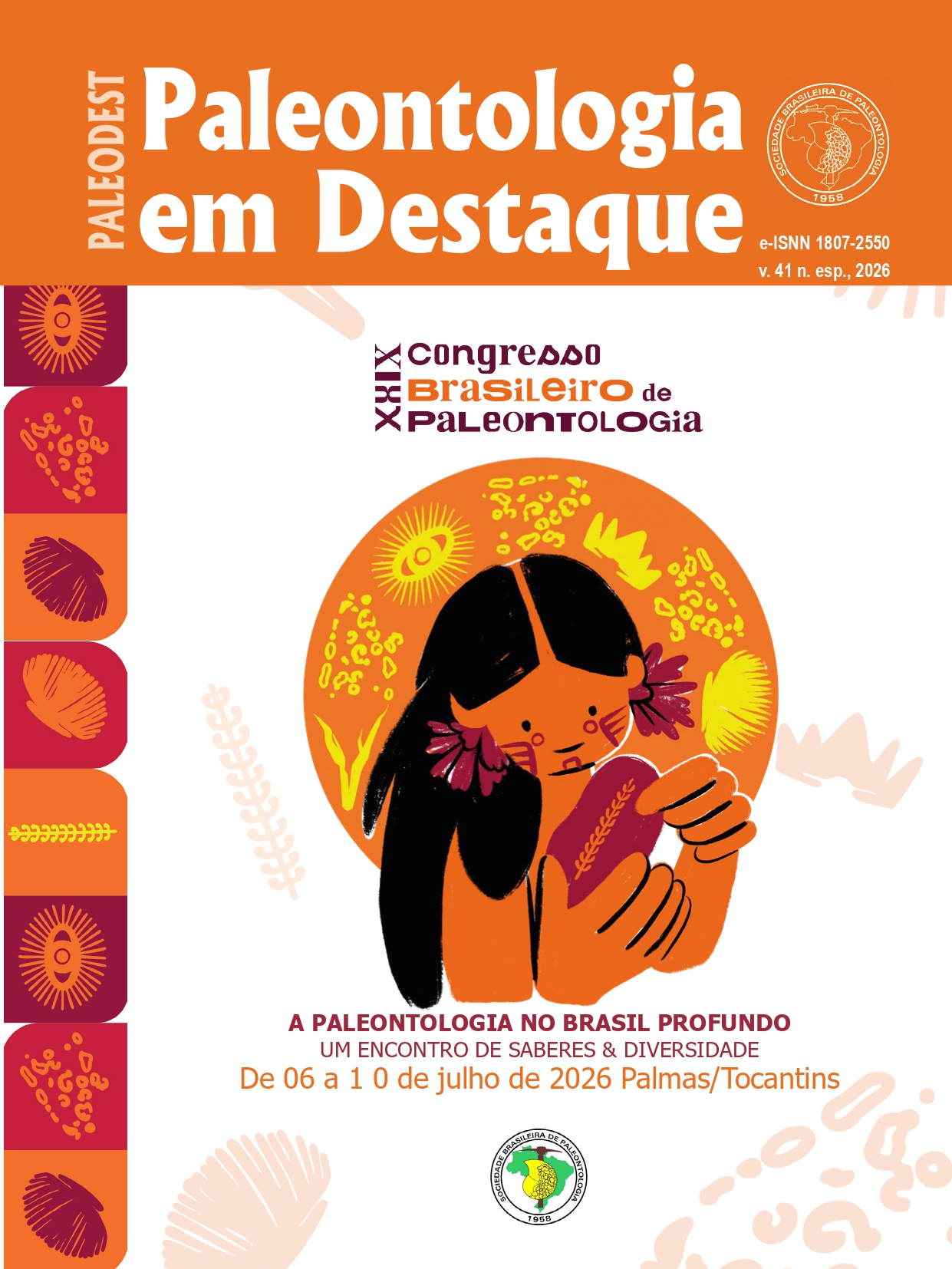 					Visualizar v. 41 n. especial (2026): Resumos do XXIX Congresso Brasileiro de Paleontologia
				